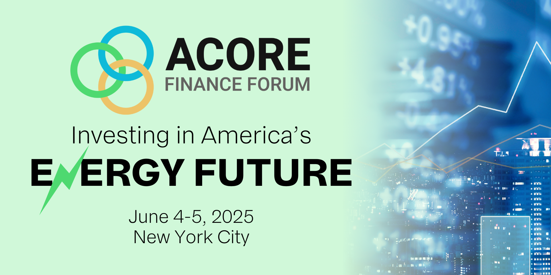 2025 ACORE Finance Forum | ACORE Events