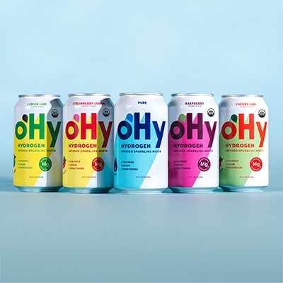 Ohy Raspberry oHy Organic Hydrogen-Infused Sparkling Water Makes its Debut at Natural ...