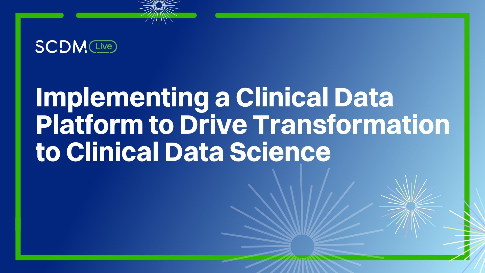 Implementing a Clinical Data Platform to Drive Transformation to ...