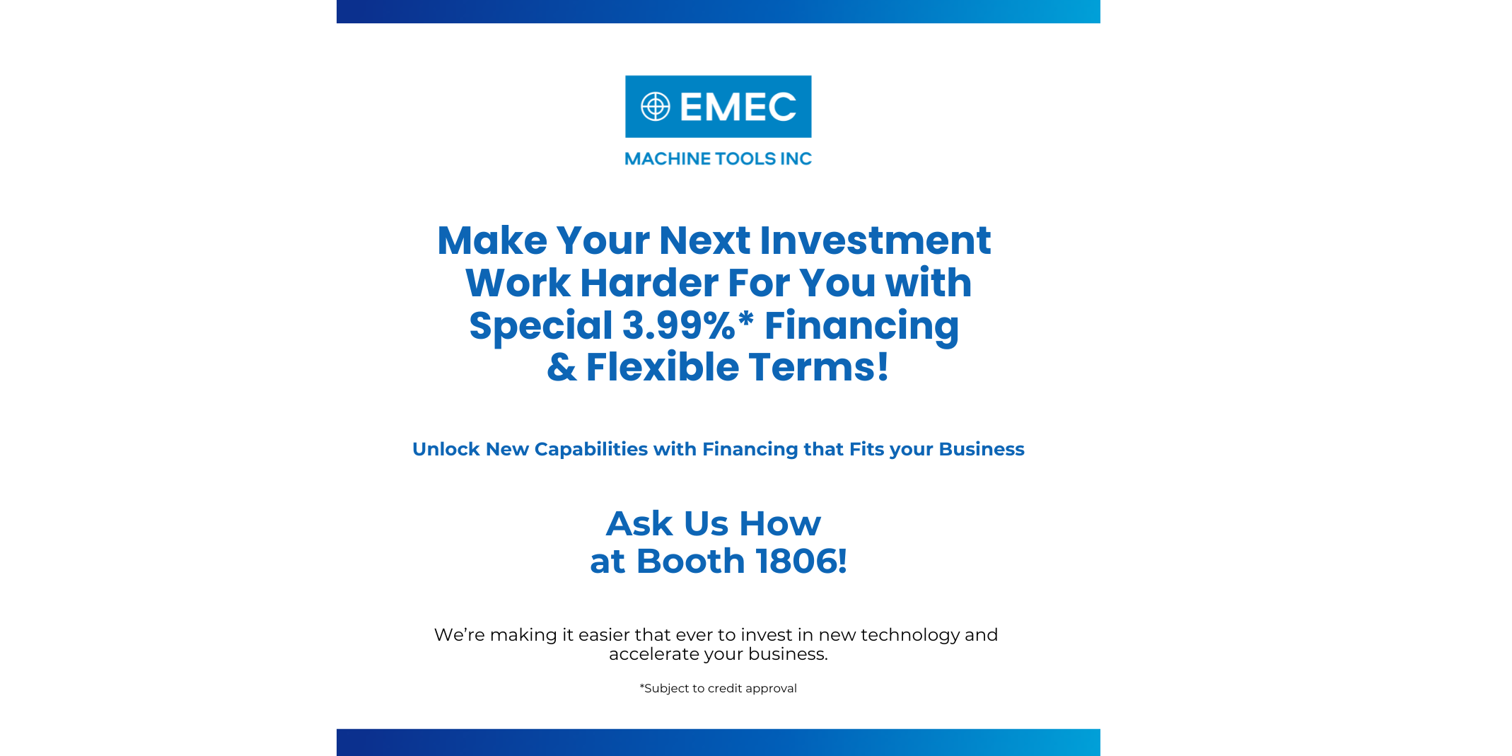 Unlock your CMTS Show Special with EMEC!