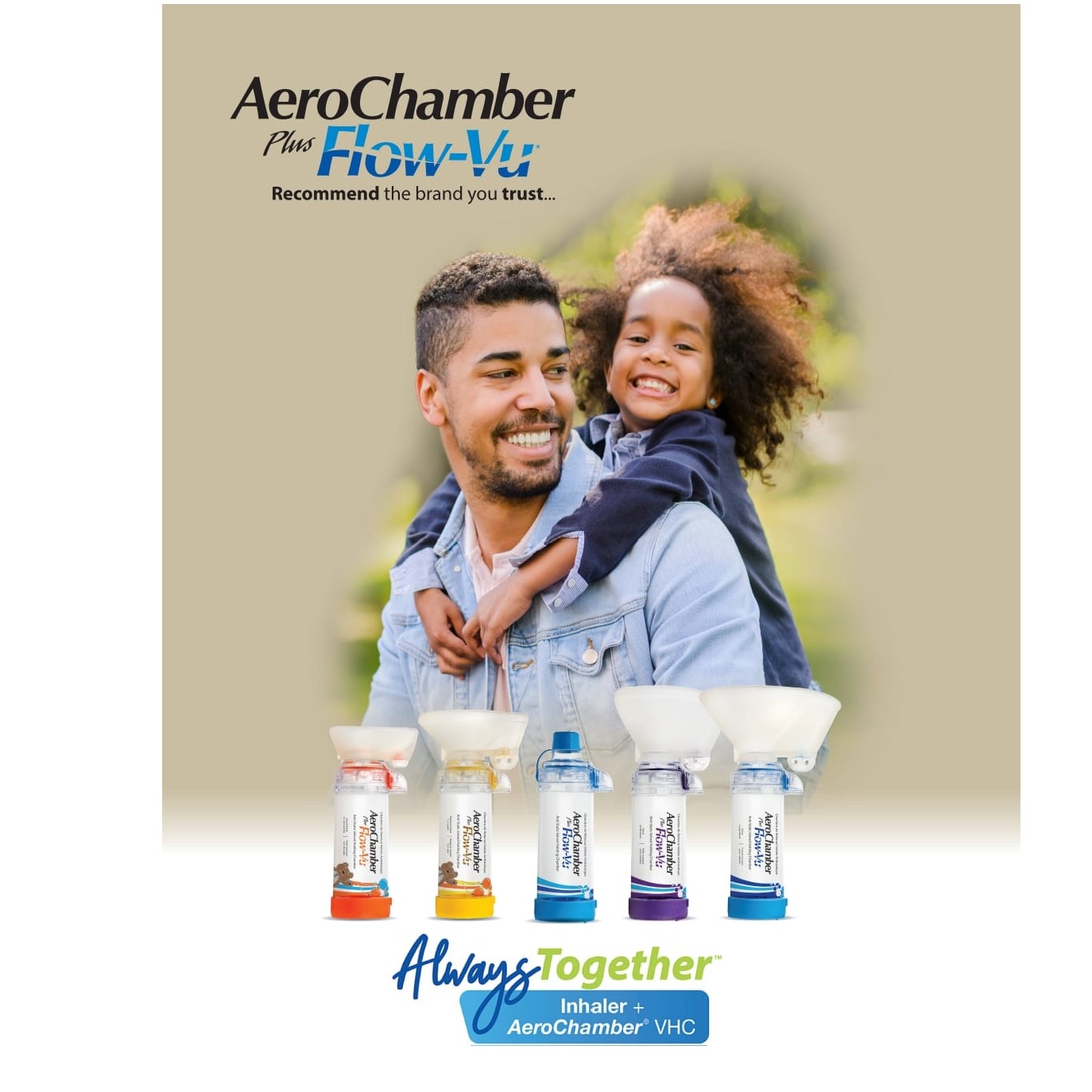 AEROCHAMBER PLUS* FLOWVU* Spacer