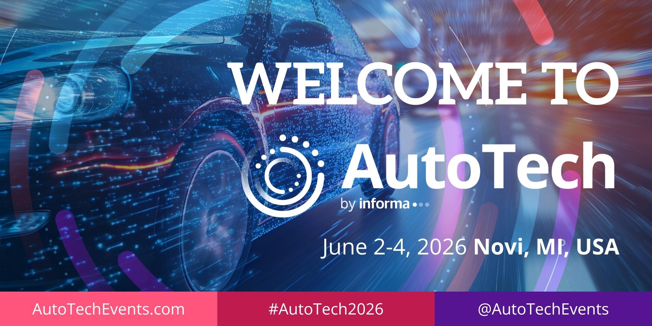 AutoTech 2026 | Informa Connect Tech Events