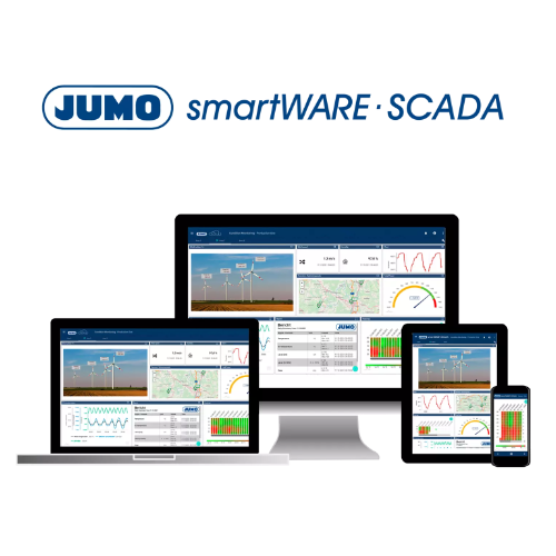 JUMO smartWARE SCADA Software for process monitoring and control