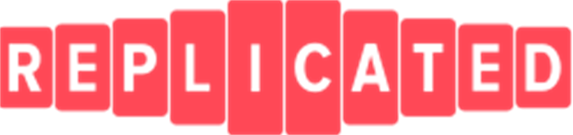 Replicated logo