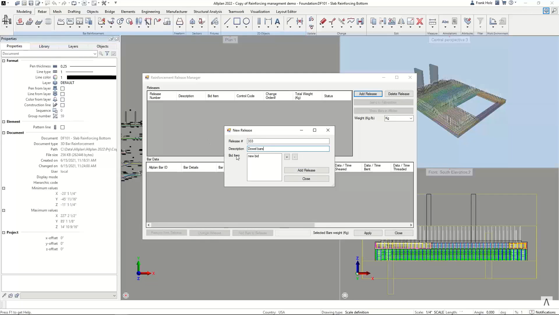 Rebarman Rebar Management from Fabrication to Construction