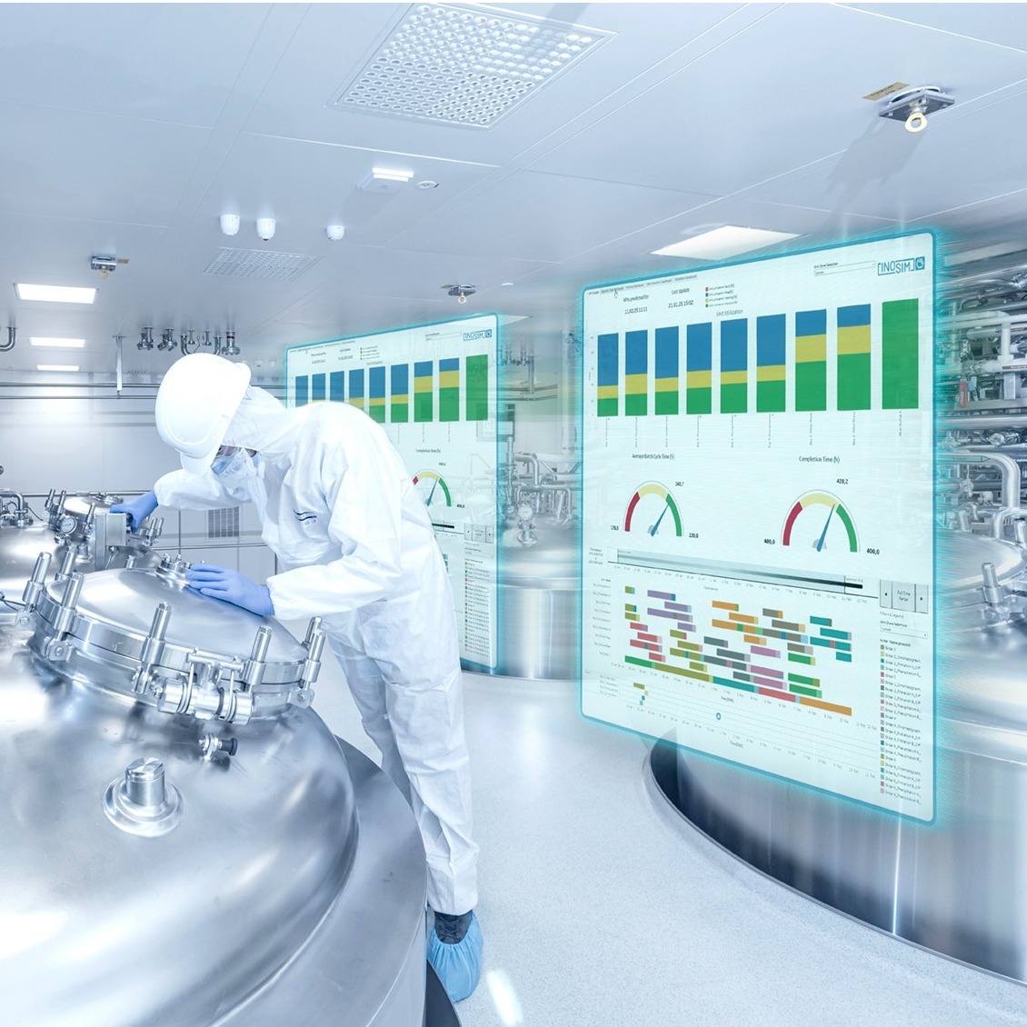 INOSIM Simulation - for process and material flow