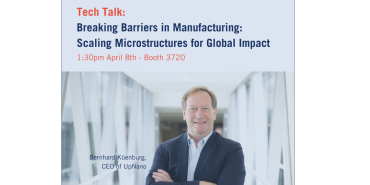 4/8 Tech Talk: Industrializing Microfabrication