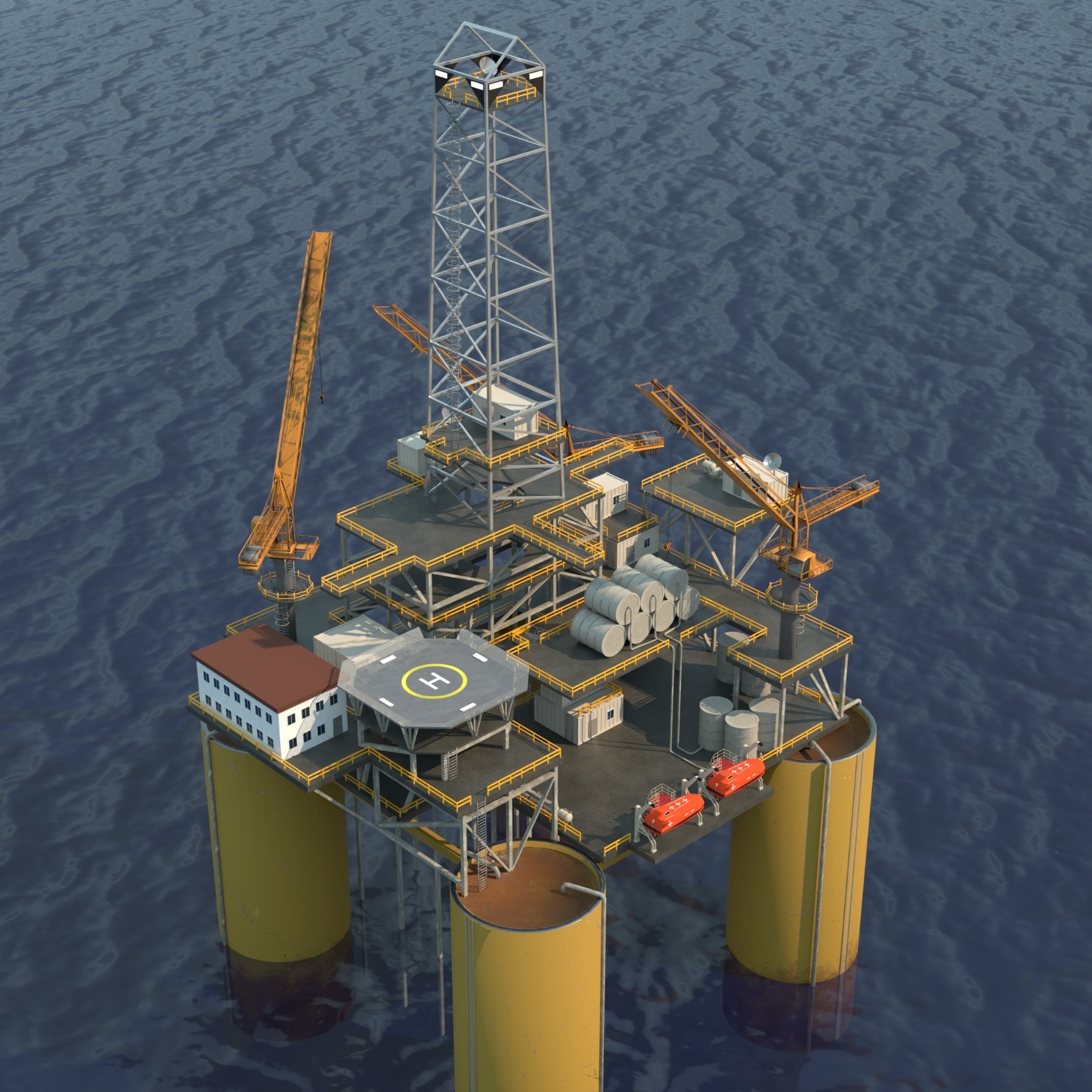Volus Rig VR - VolareVers Offshore Rig Safety & Operation Simulation