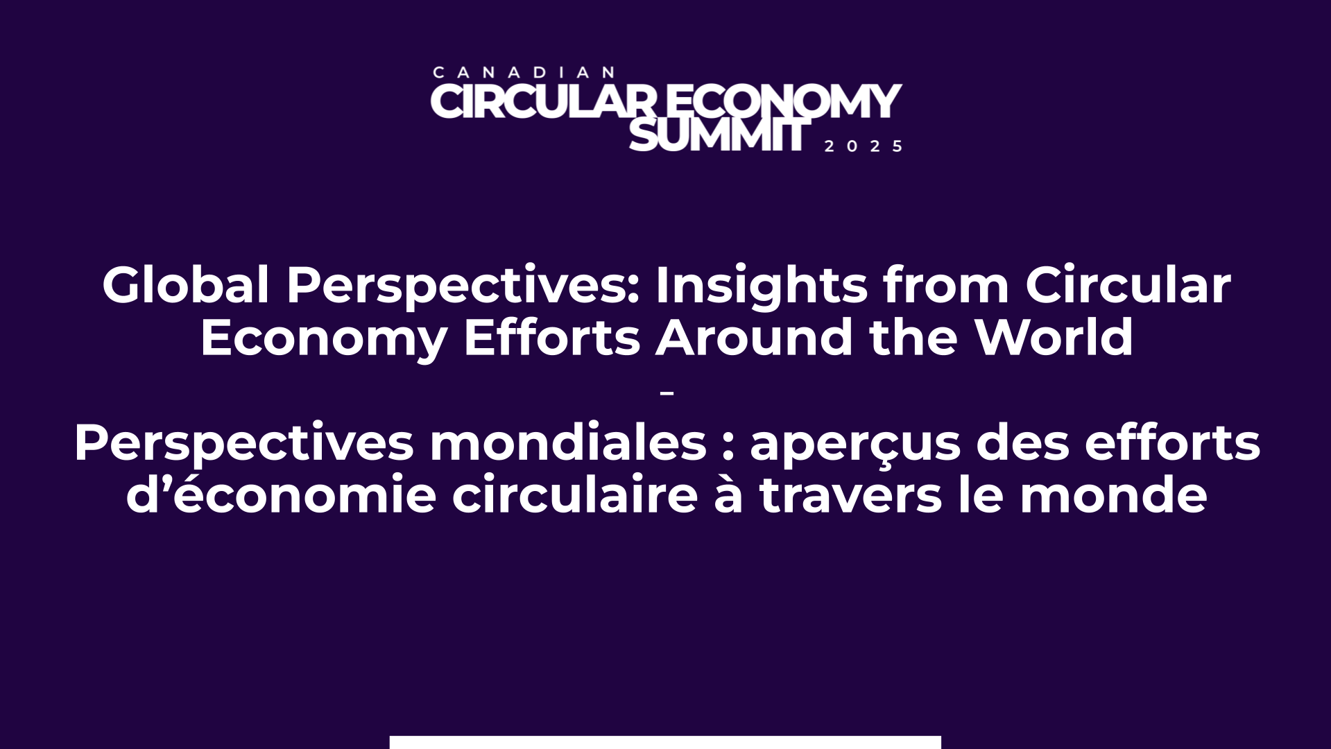 Global Perspectives: Insights from Circular Economy Efforts Around the ...