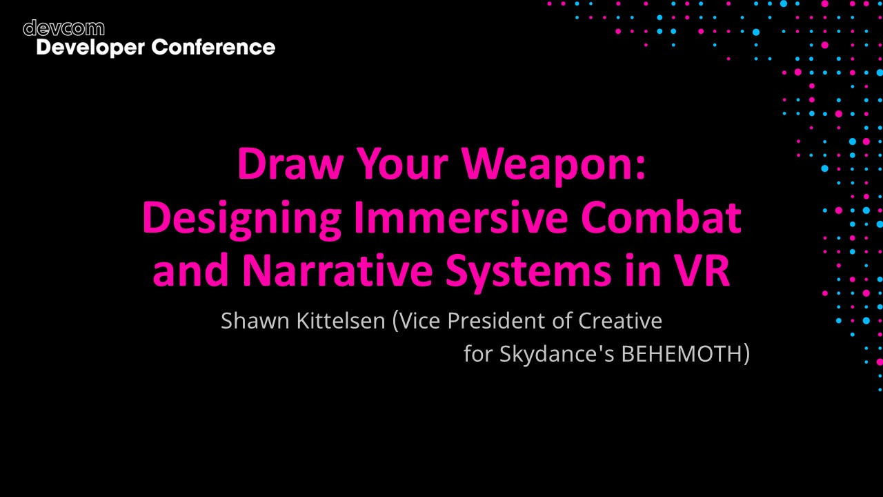 Draw Your Weapon: Designing Immersive Combat and Narrative Systems in VR
