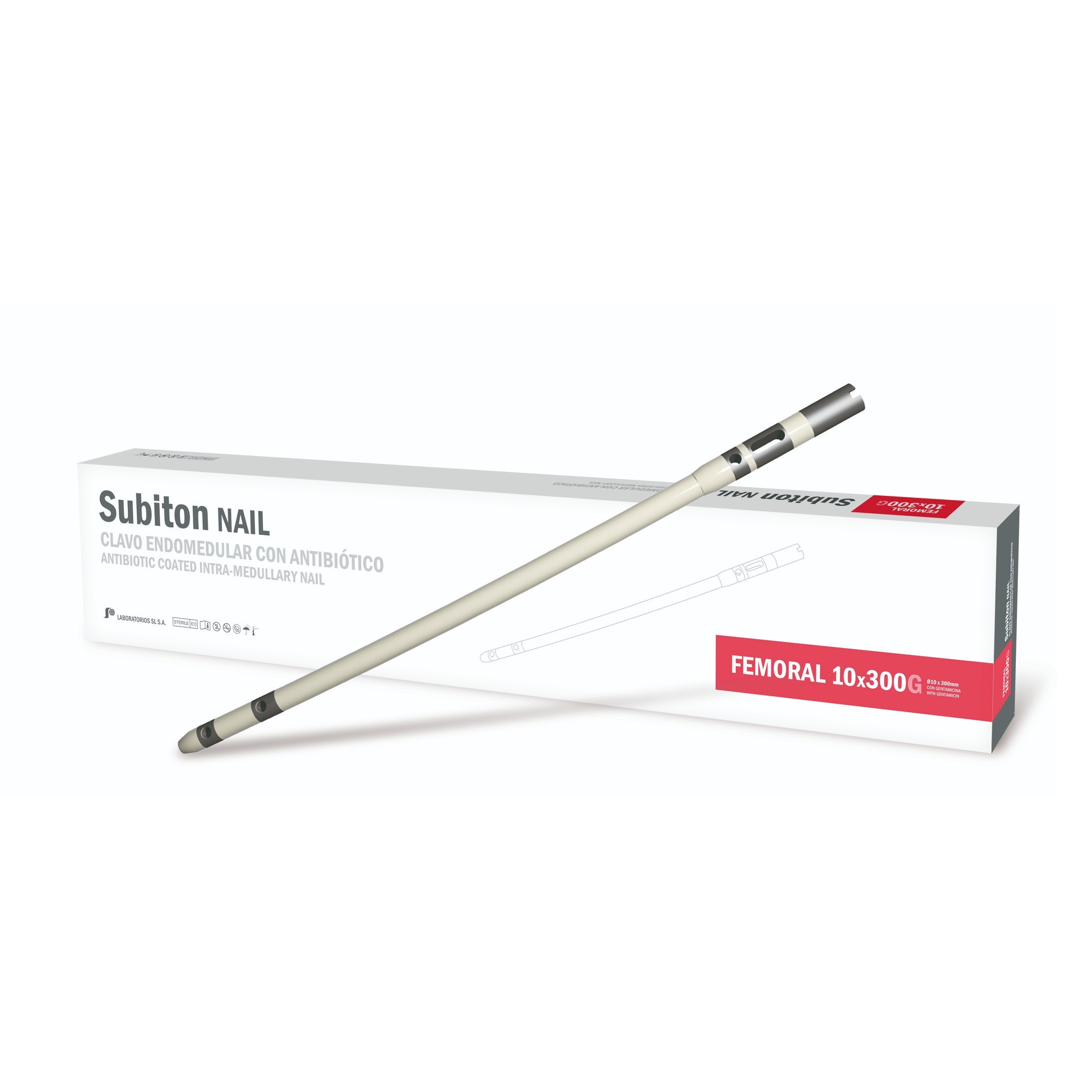 Subiton NAIL - ANTIBIOTIC COATED INTRA-MEDULLARY NAIL
