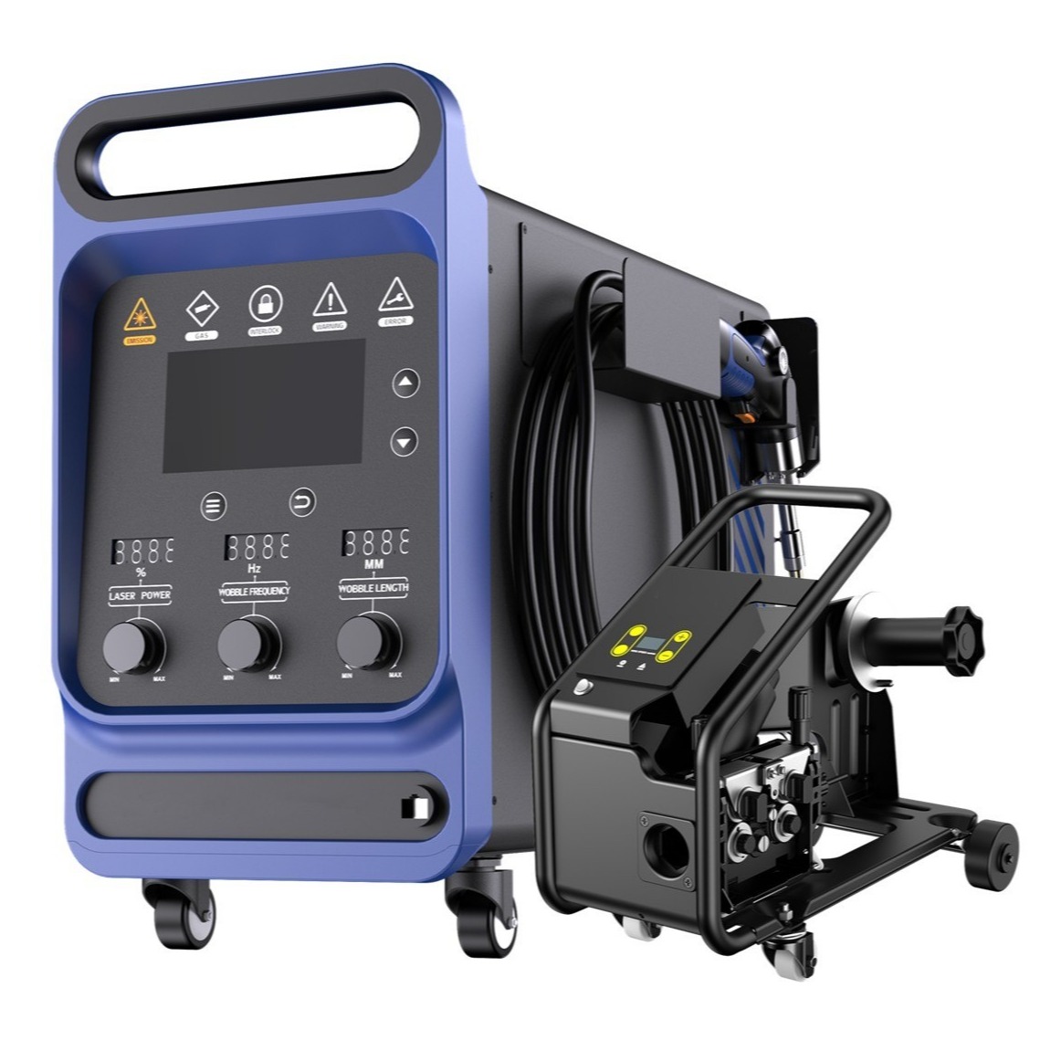 Refrigerant Direct Cooling Heat Pump 2000W Hand-Held Fiber Laser