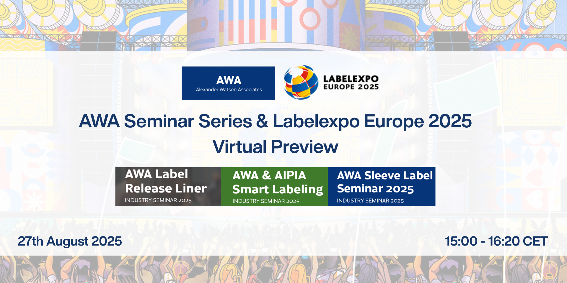 AWA Seminar Series & LabelExpo Europe 2025 Virtual Preview