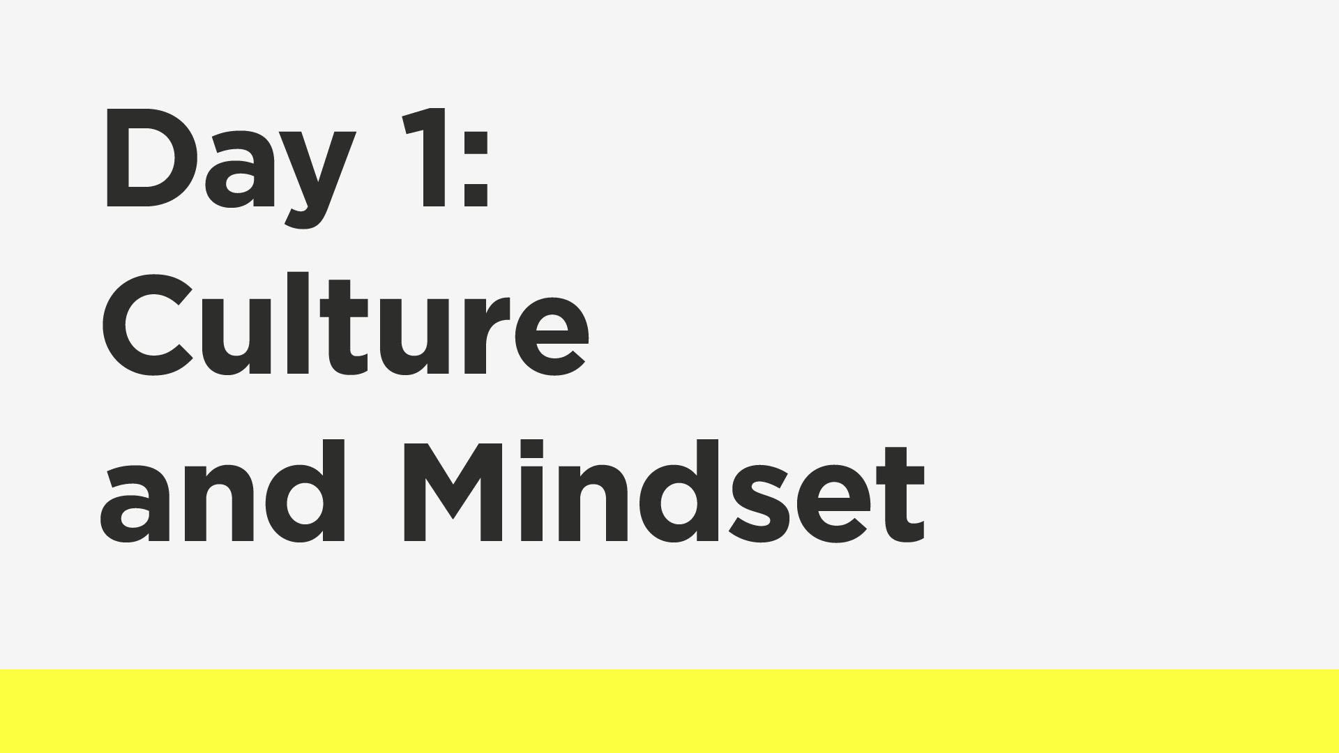 Welcome to ATD Intensive: Powering Frontline Performance