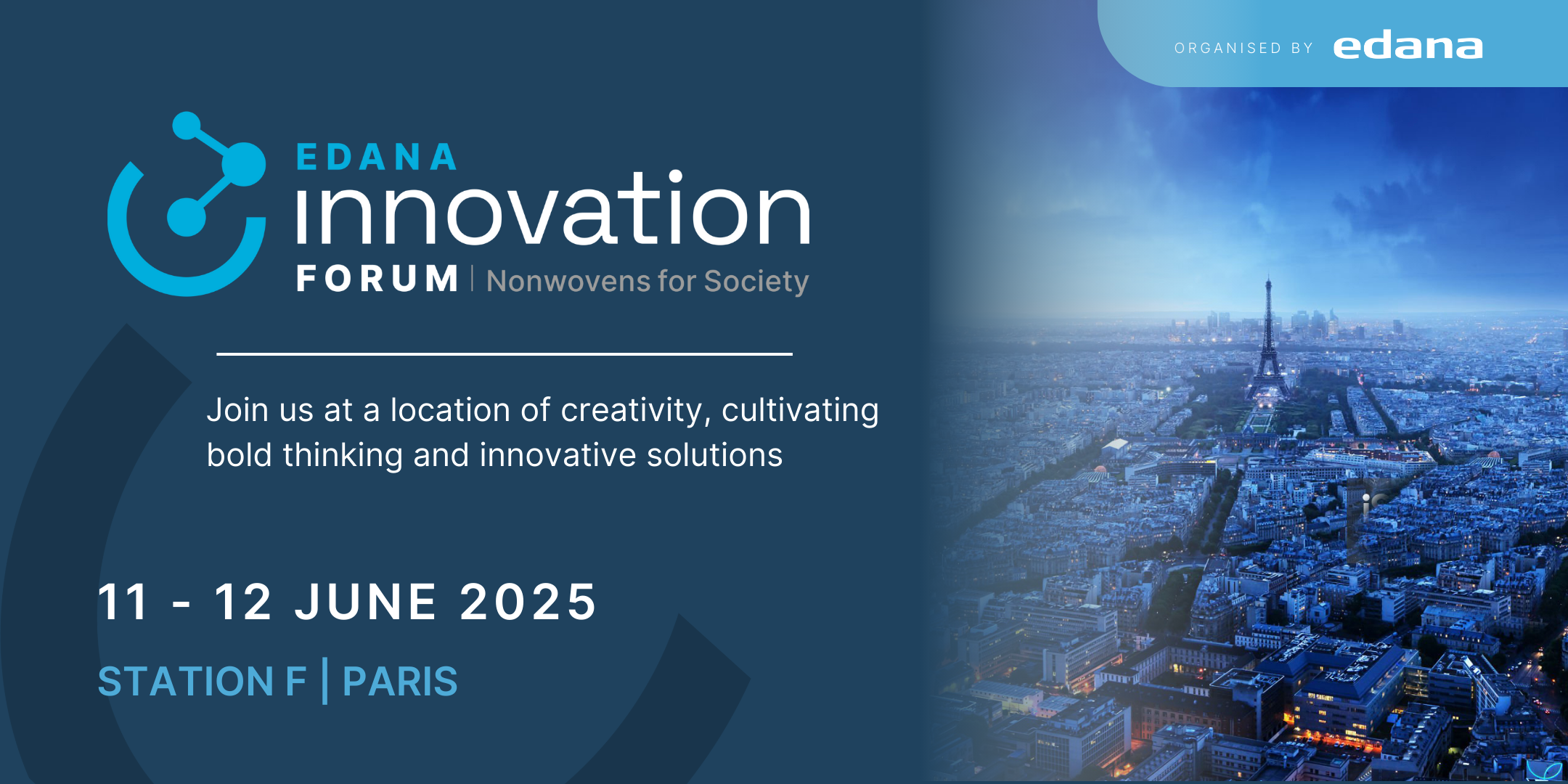 EDANA Innovation Forum 2025 EDANA Nonwovens EDANA Innovation Forum 2025 EDANA Nonwovens