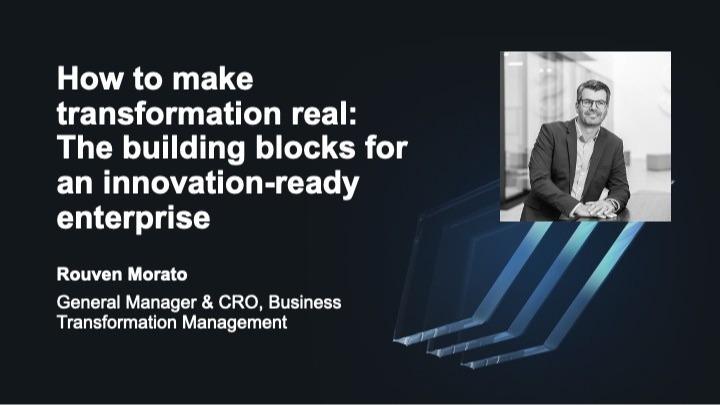How to make transformation real: The building blocks for an innovation ...