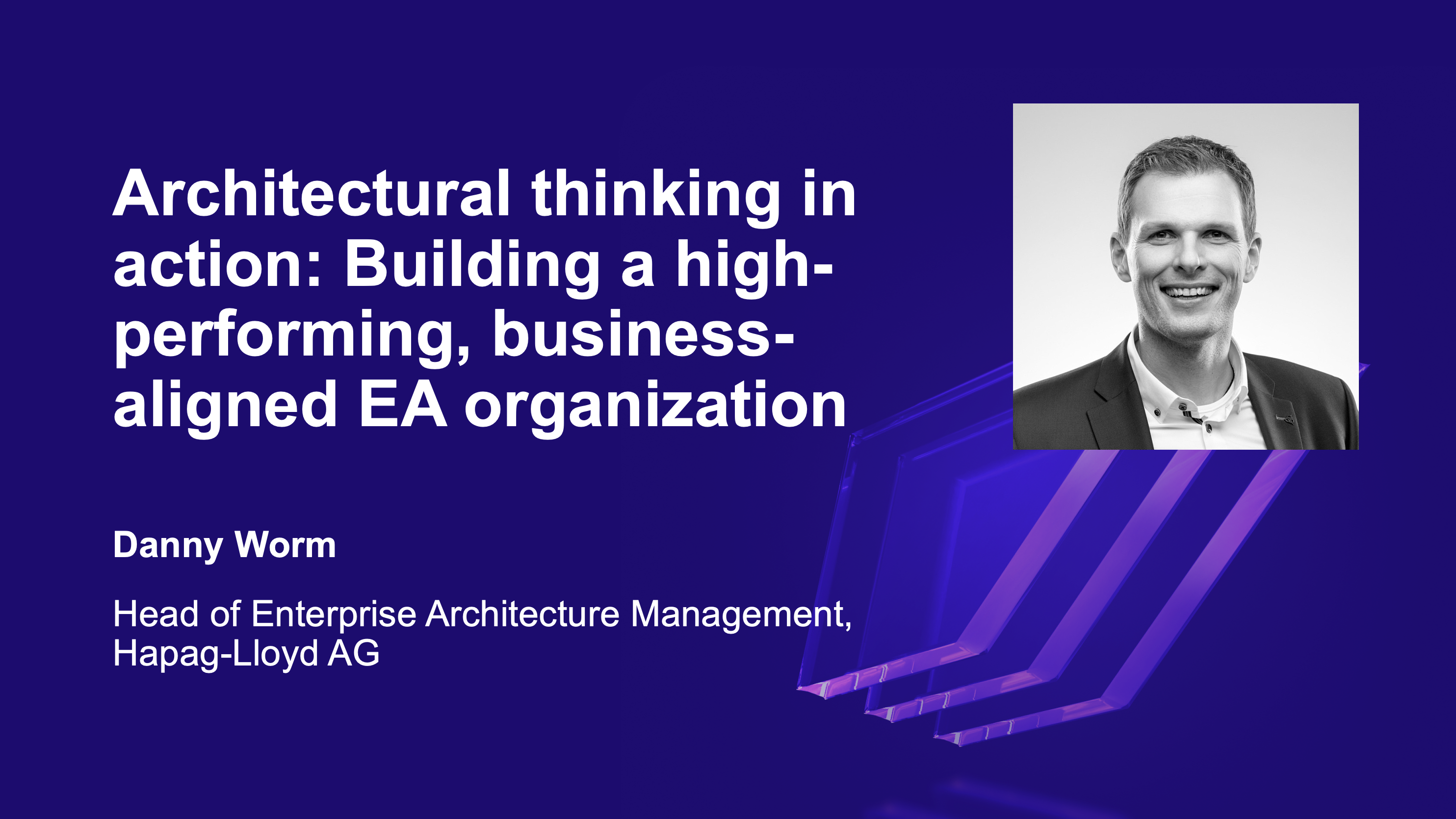 Architectural thinking in action: Building a high-performing, business ...