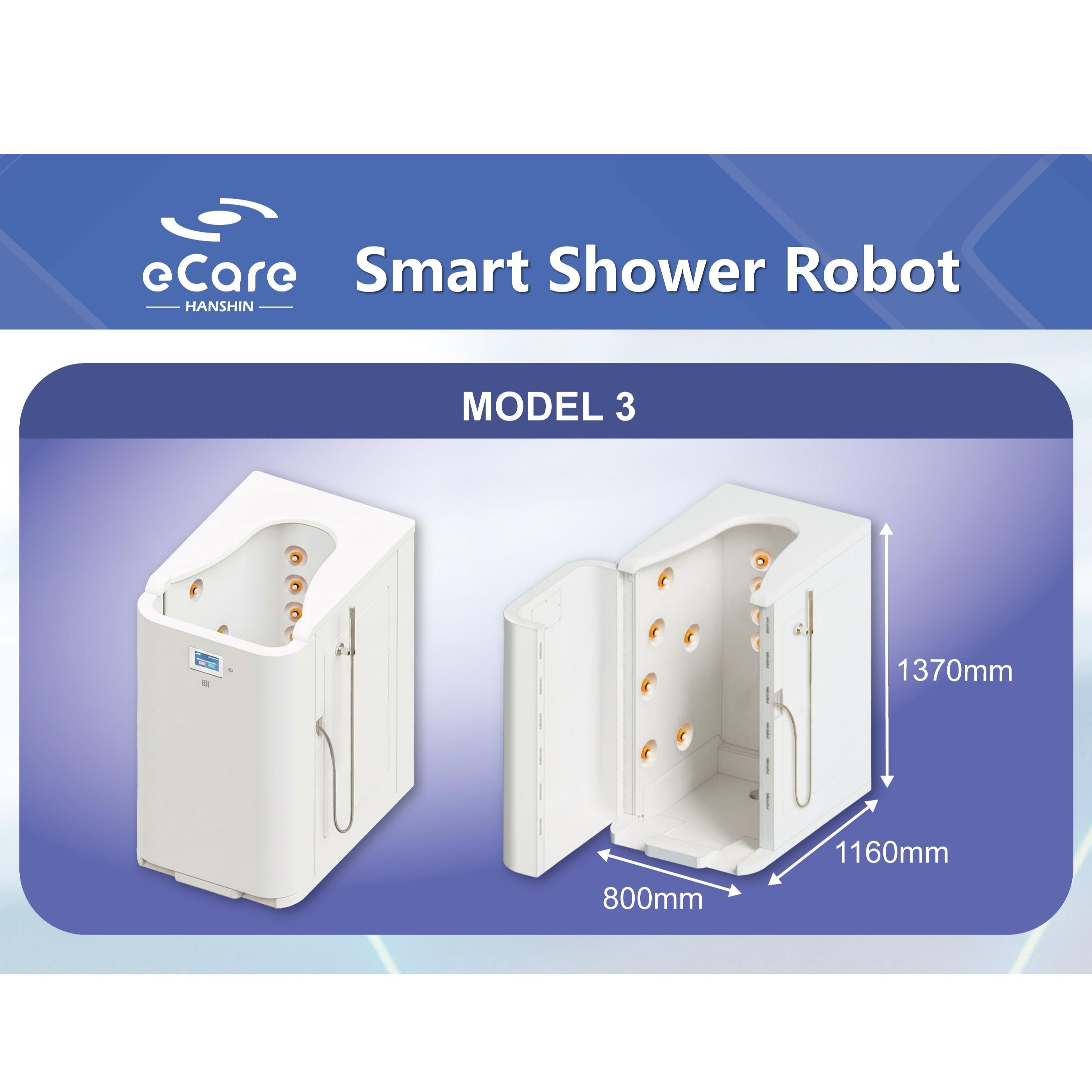 Smart Hygiene Shower Robot