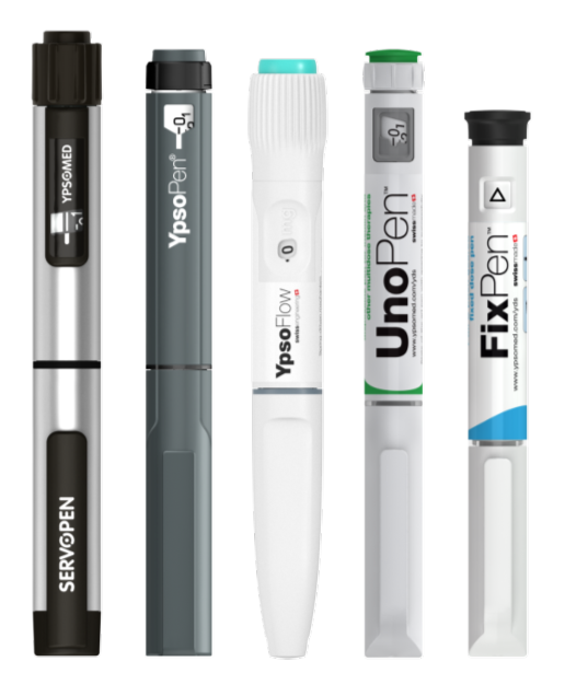 Regular Injection Pen Pen injectors (prefilled and reusable)