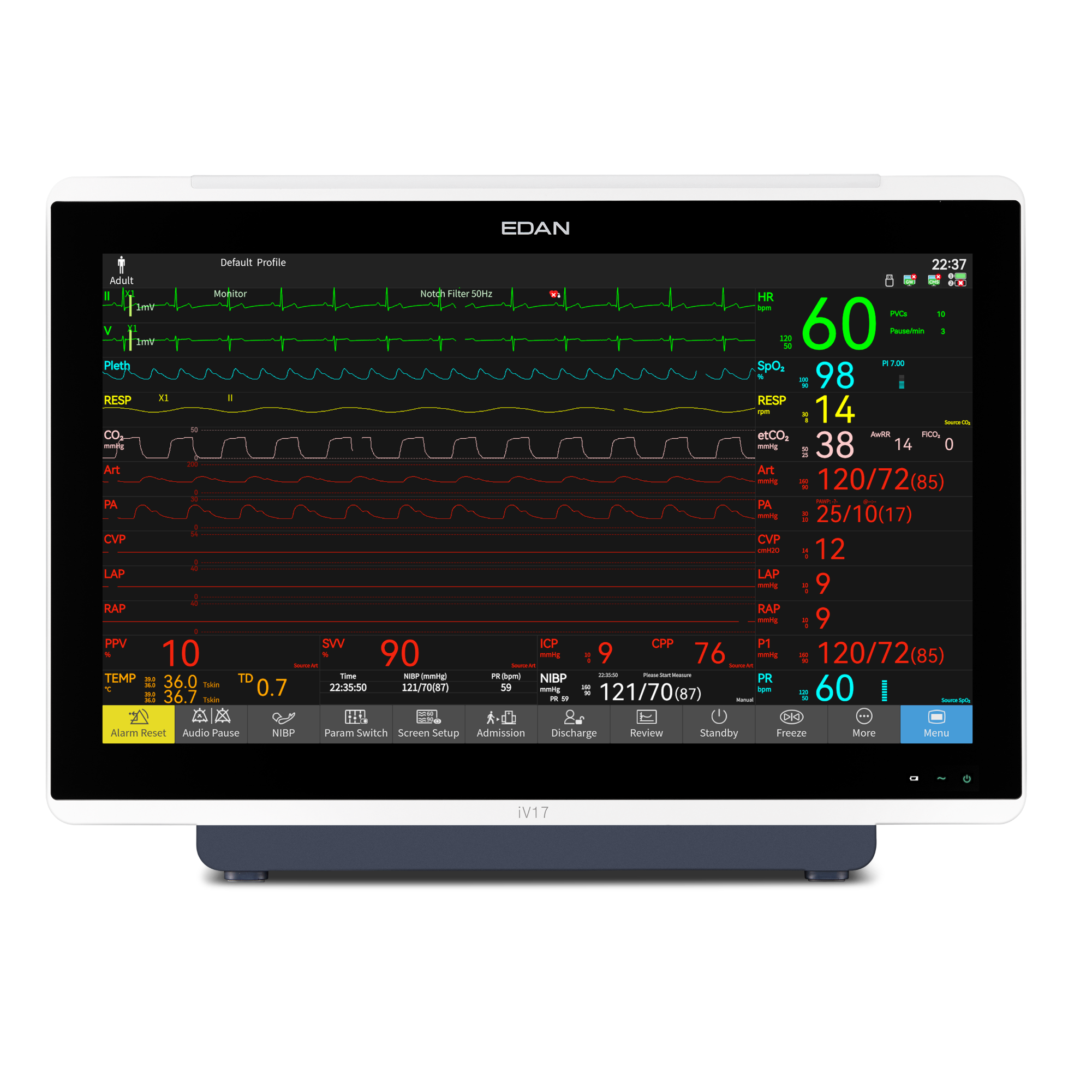 Iv Line Monitor iV Series Modular Patient Monitor