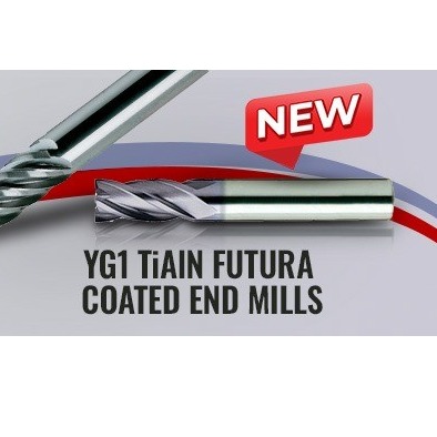 YG1 TiAin FUTURA COATED END MILLS