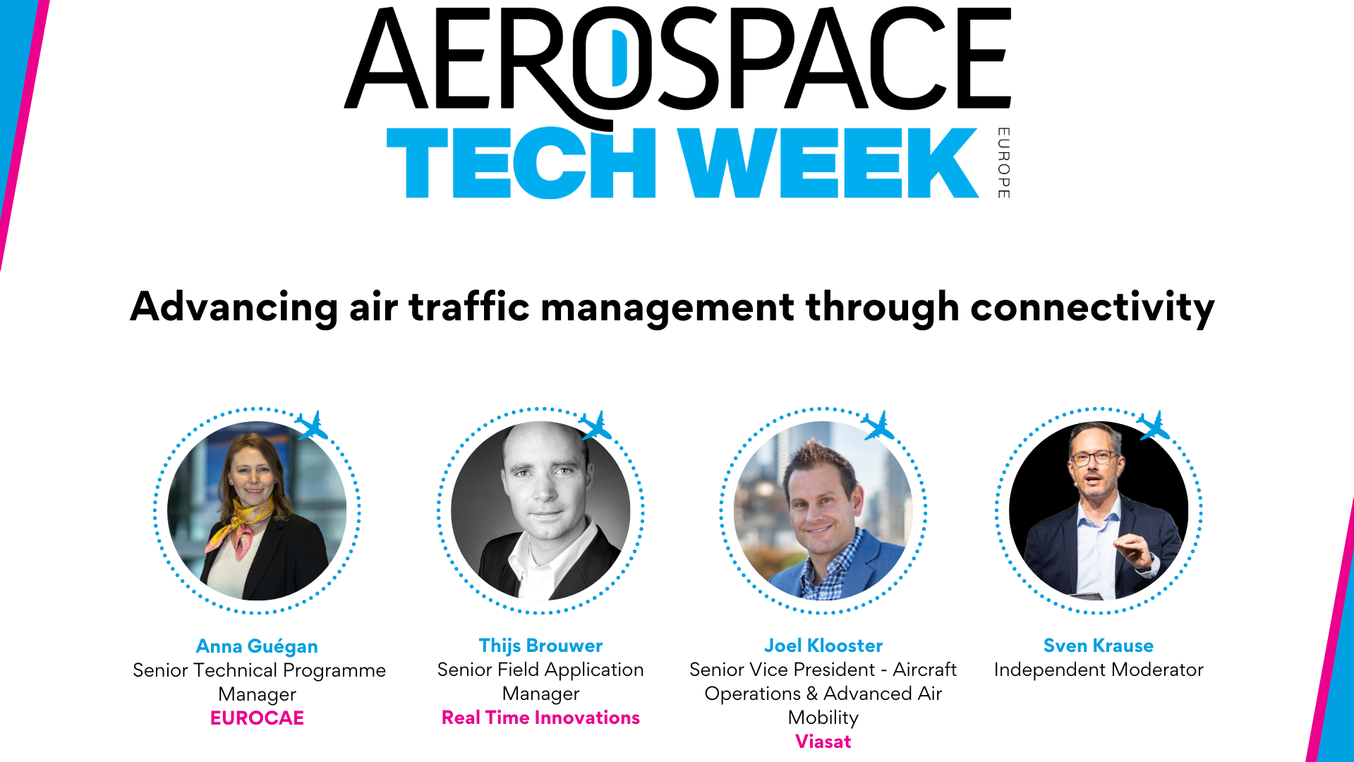 Panel: Advancing air traffic management through connectivity