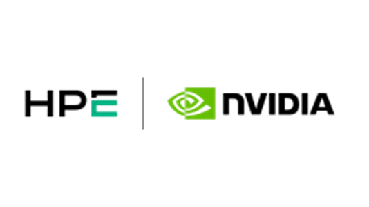 HPE & NVIDIA logo
