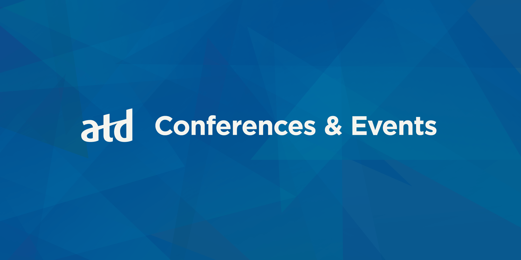 ATD Conferences & Events